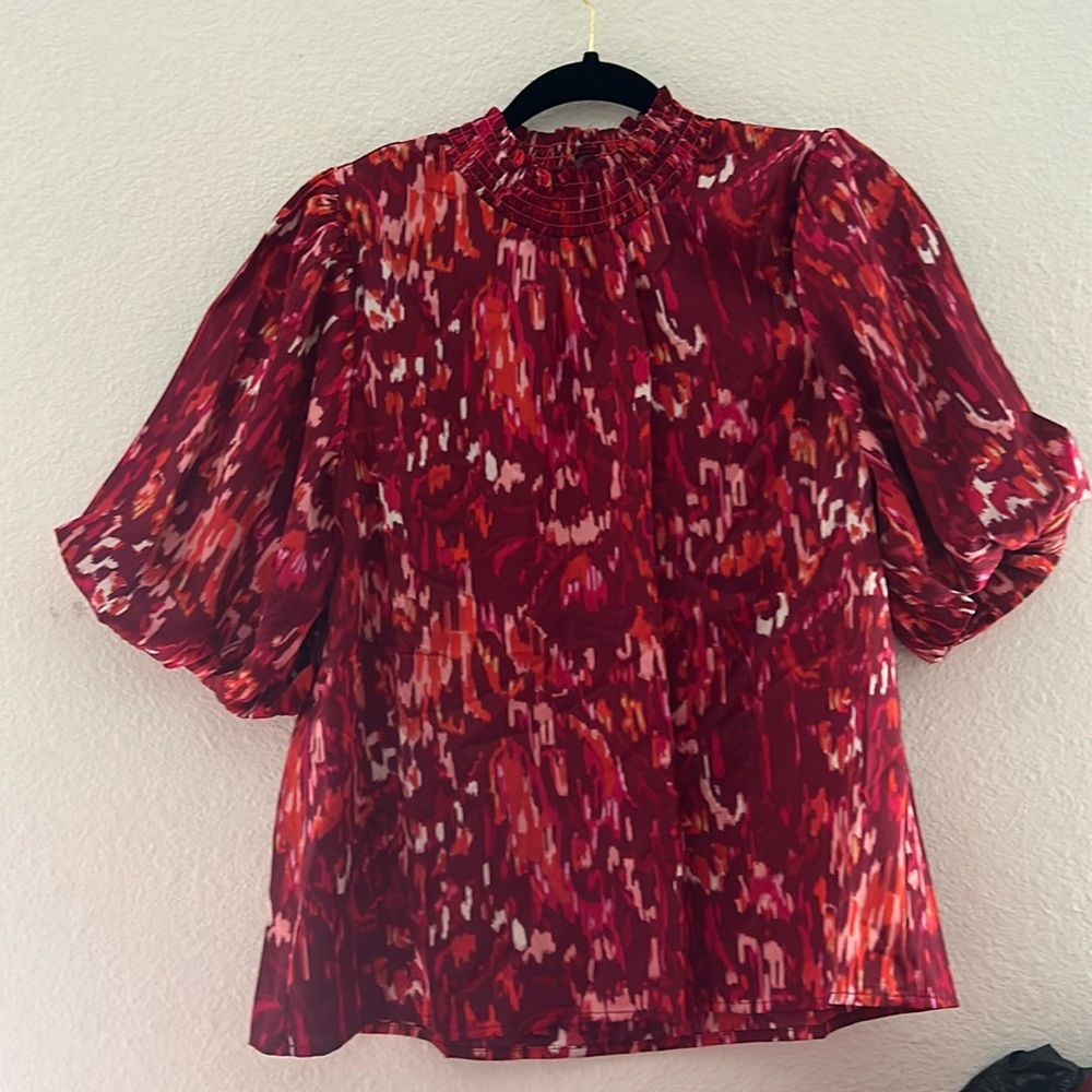 NWOT high neck blouse size medium